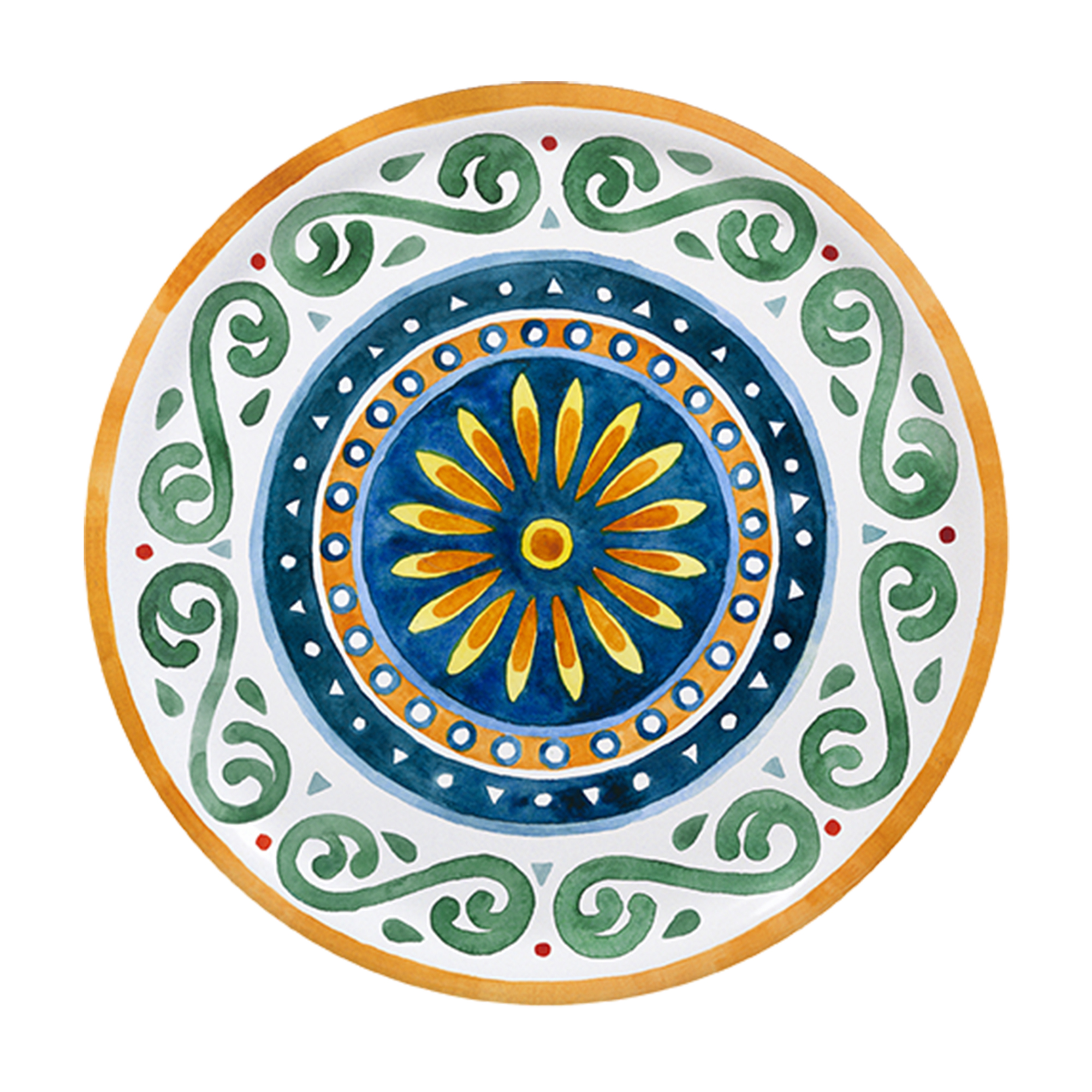 NAPOLI PLATO PIZZA/PRESENT 33CM CAPRI CJ6u