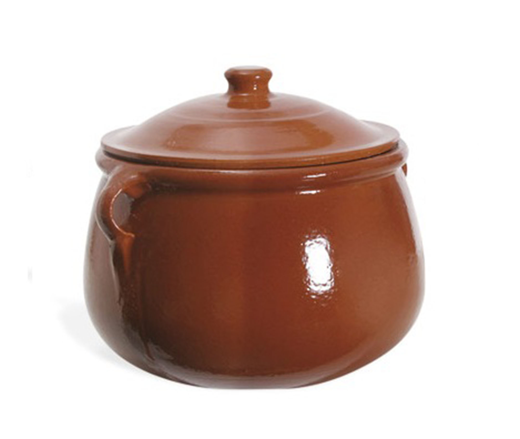 OLLA 22CM BARRO CHATA  4,7L. Nº0