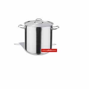 OLLA 24 CM RECTA C/T PROF INOX 10L