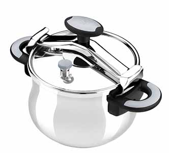 OLLA A PRESION 4L. INOX BRA