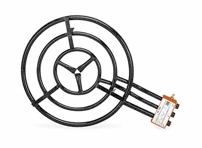 PAELLERO 600 GAS 3F. ESMALTADO