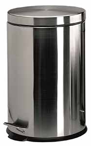 PAPELERA C/ PEDAL  20L INOX 63319 LACOR