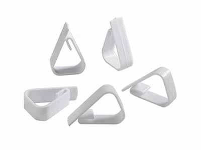 PINZA SUJETAMANTEL PLASTICO ECO. BL100u