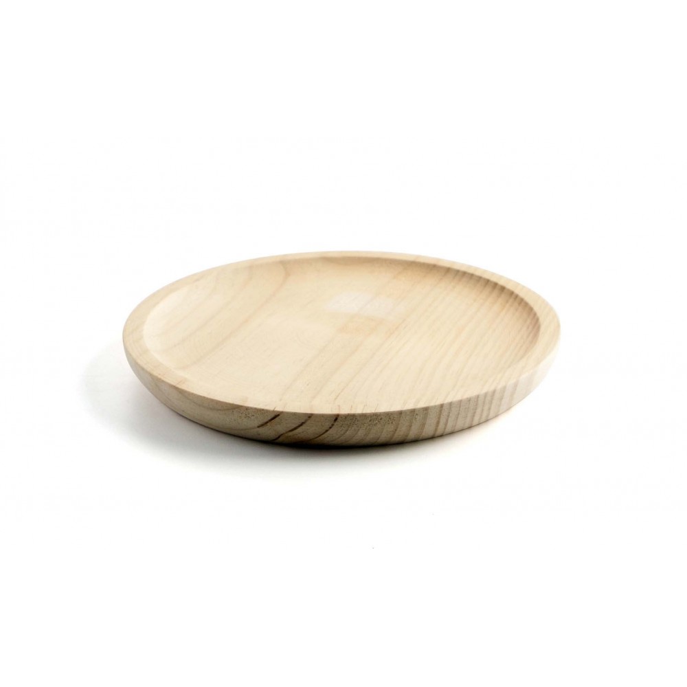 PLATO PULPO MADERA 24 cm
