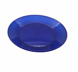 POLICARB PLATO LLANO 22CM AZUL CBC
