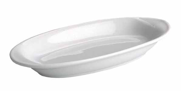 RABANERA OVAL 18X9CM PORCELANA CJ6u