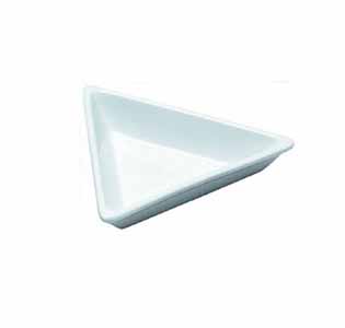 RABANERA TRIANGULAR BLANCA 12CM CJ10u