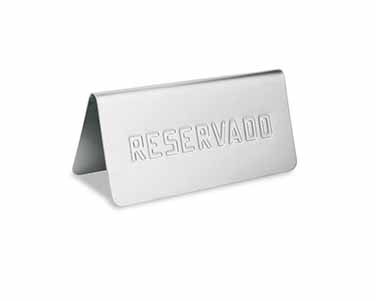 RESERVADO MESA INOX 12X6