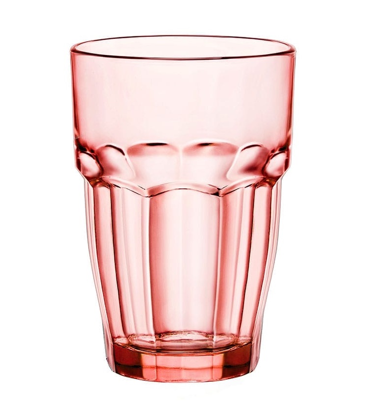 ROCK VASO ALTO APILABLE 37CL MELOCOTON CJ4x6