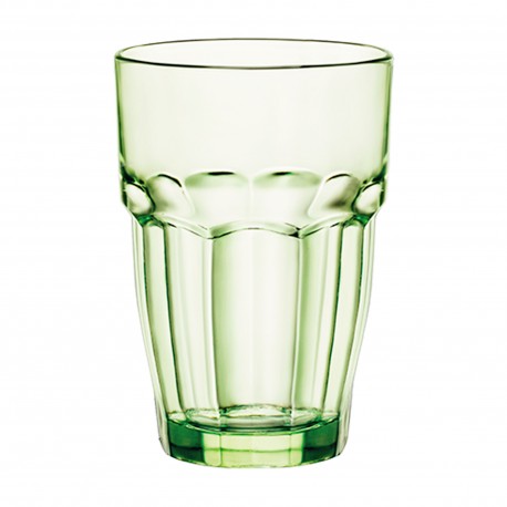 ROCK VASO ALTO APILABLE 37CL VERDE CJ4x6