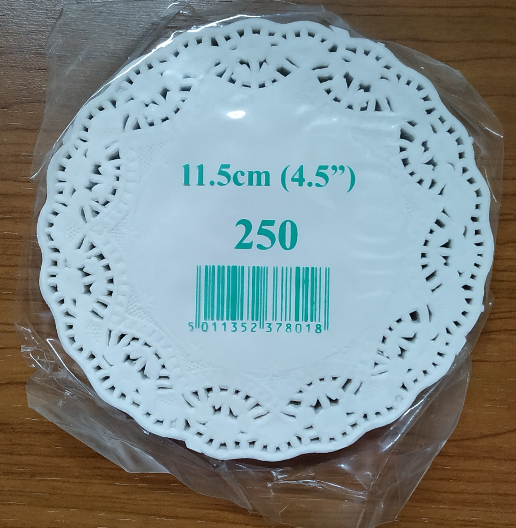 RODAL CALADO BLANCO 11,5 cm. P/250 u.