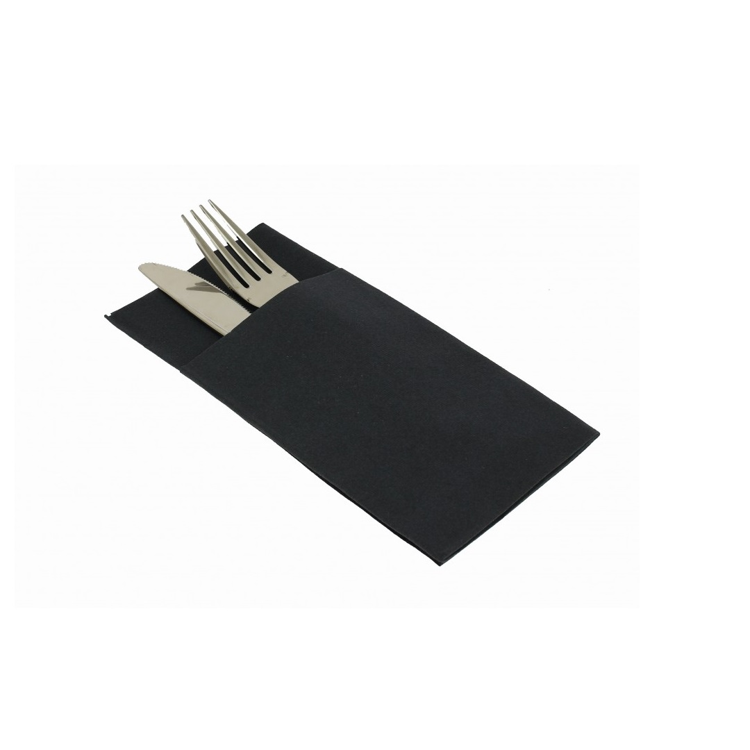 SERVILLETA KANGURO NEGRO TISSUE SECO CJ12x40