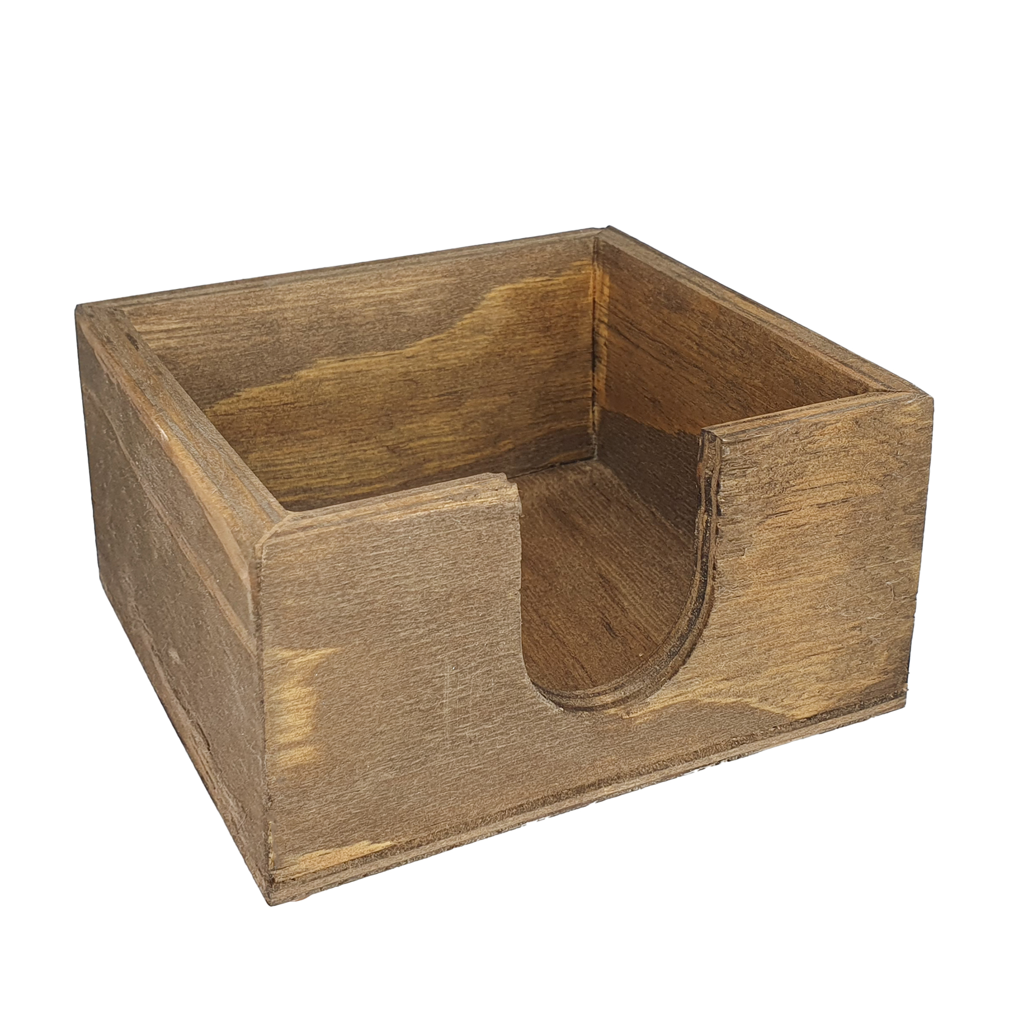 SERVILLETERO 20X20 CAJA MADERA