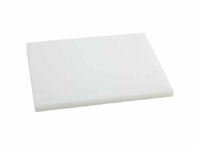 TABLA CORTE POLIET 30X25X2 BLANCO
