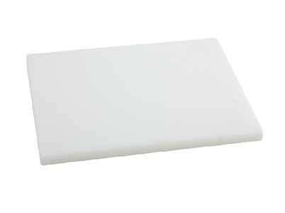 TABLA CORTE POLIET 50X30X2 BLANCO