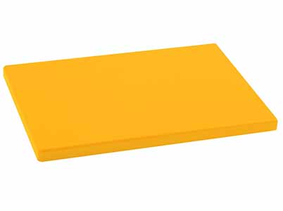 TABLA CORTE POLIET 60X40X3 AMARILLO