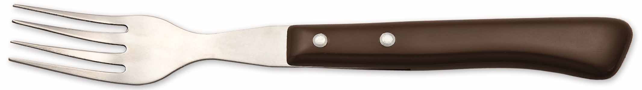 TENEDOR CHULETERO MESA 9CM M/PLAST CJ24u