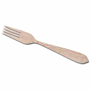 TENEDOR MADERA 32 CM