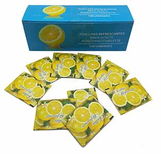 TOALLITA PERFUMADA CJ100u