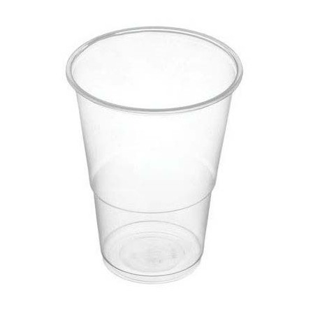VASO PLASTICO REUTILIZABLE 250 cc. P/50 u.