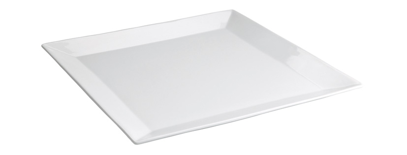 ZZ 1277 PLATO CUADRADO MING 31CM V V CJ12u