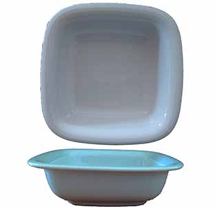 ZZ DUO HONDO PLATO CUADRADO 18CM CJ6u