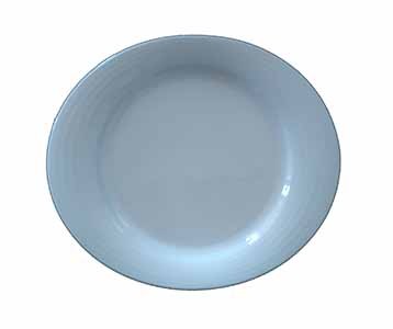 ZZ DUO LLANO PLATO OVAL 24X21CM CJ12u