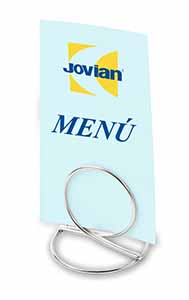 ZZ PORTACARTAS-NUMEROS CIRCULAR INOX